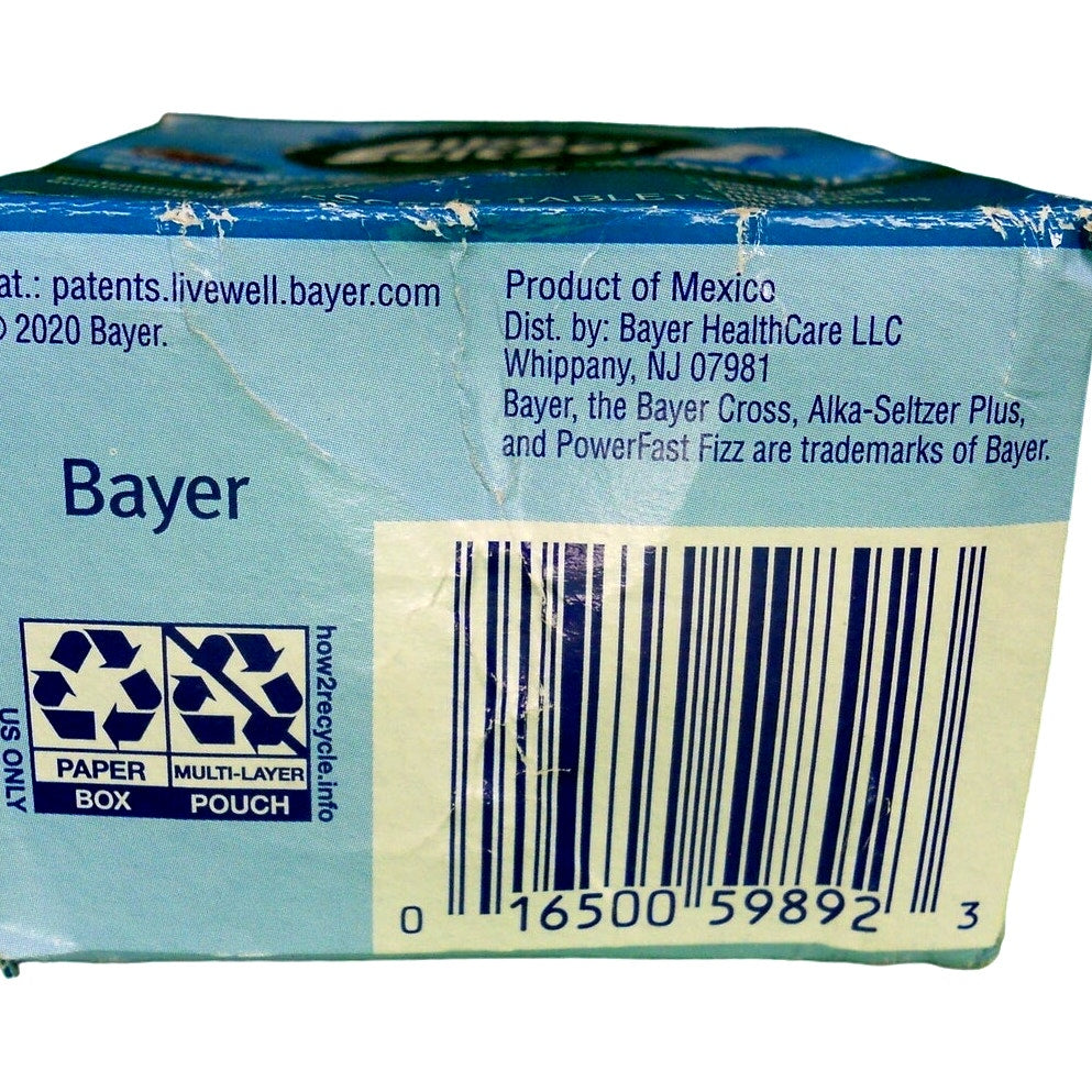 Alka-Seltzer Plus PowerFast Fizz NSAID Cough and Chest Congestion Treatment 24CT