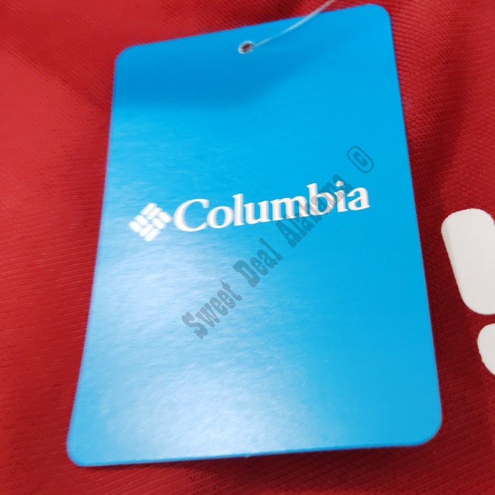 Columbia Sportwear, Noe Valley III Crew, Crimson, Large Fleece Sweatshirt, NWT