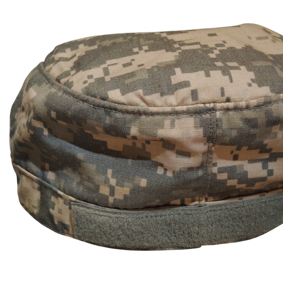 United States Digital ACU Camo Patrol Cap, Size 7-1/8, Ripstop, Propper Int, EUC