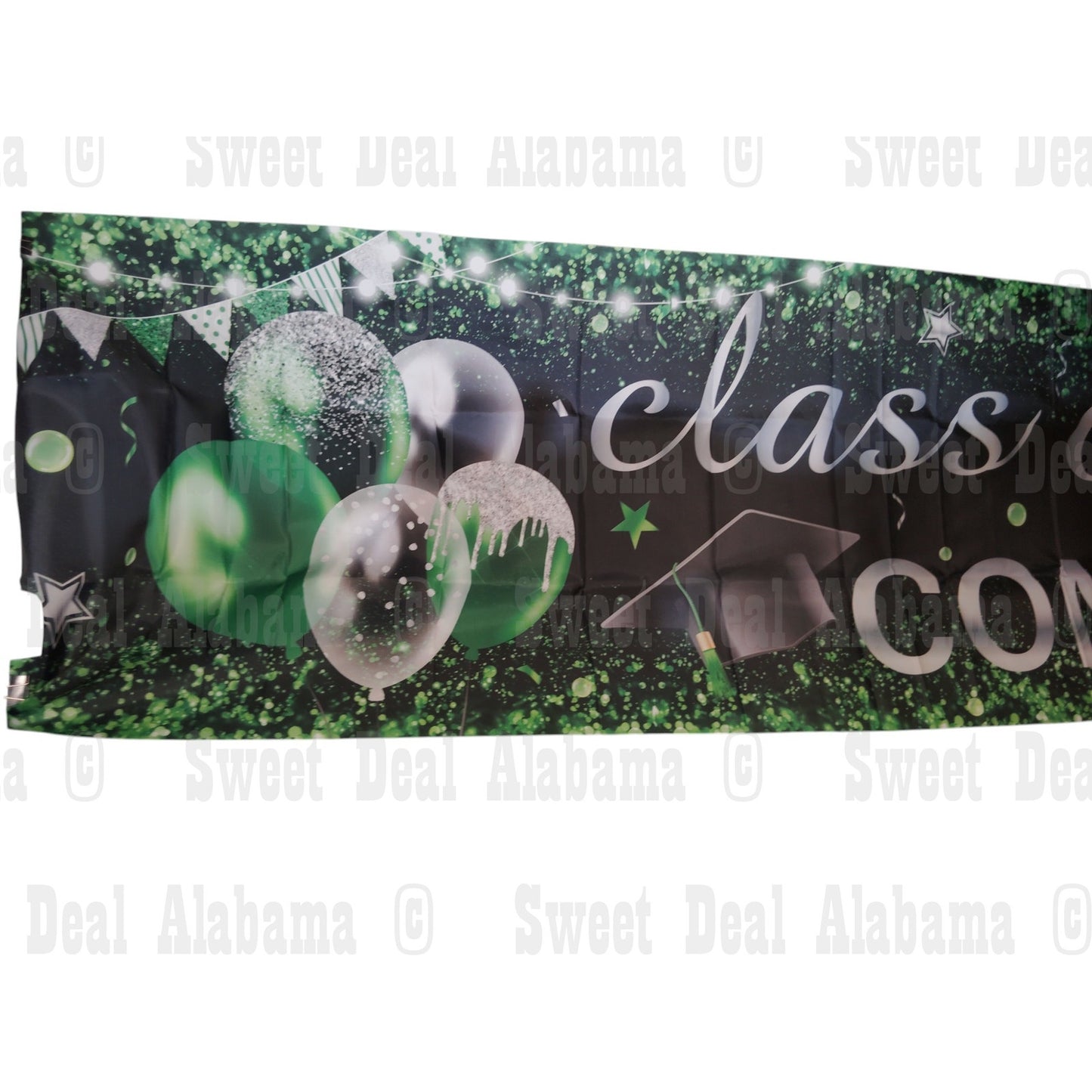 Graduation Yard Sign – Class of 2023 Banner, Green Congrats Grad Party Decor