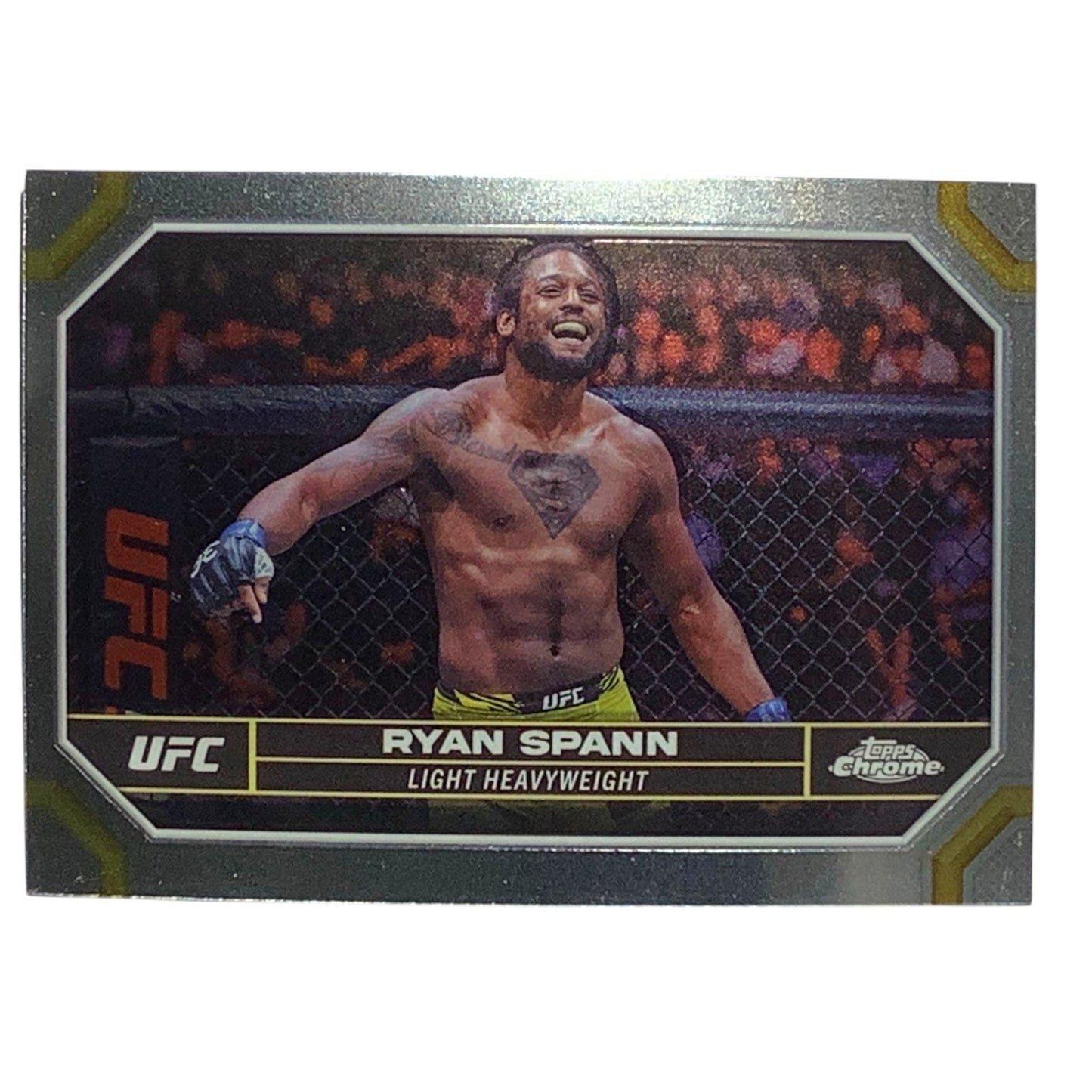 Ryan Spann, UFC Light Heavyweight, Card 171, 2024 Topps Chrome UFC, NM+