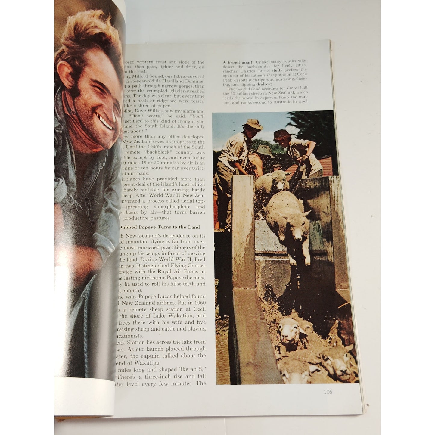 National Geographic Magazine – January 1972, Everglades, Belize, New Zealand