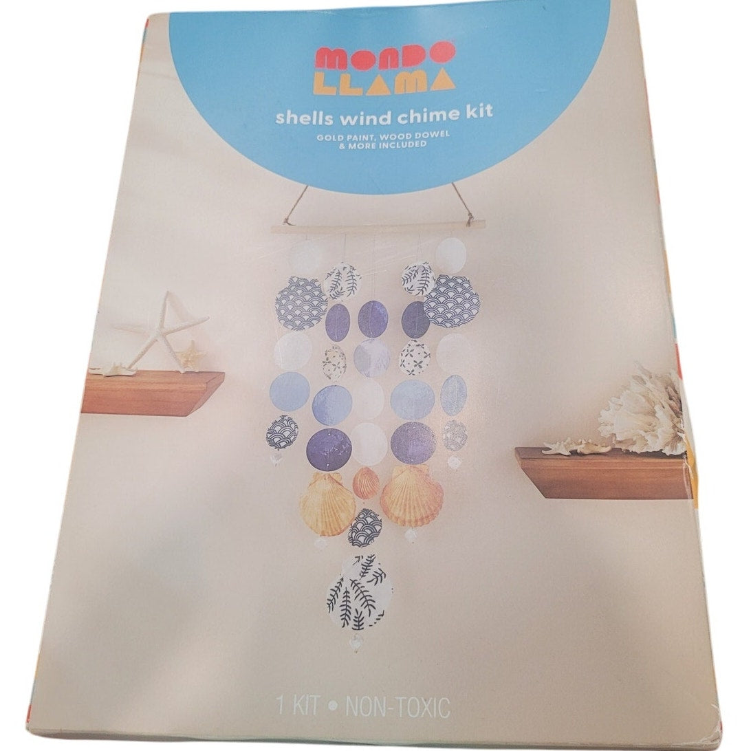 Mondo Llama Decoupage Shell Décor Craft Kit – Nature Theme