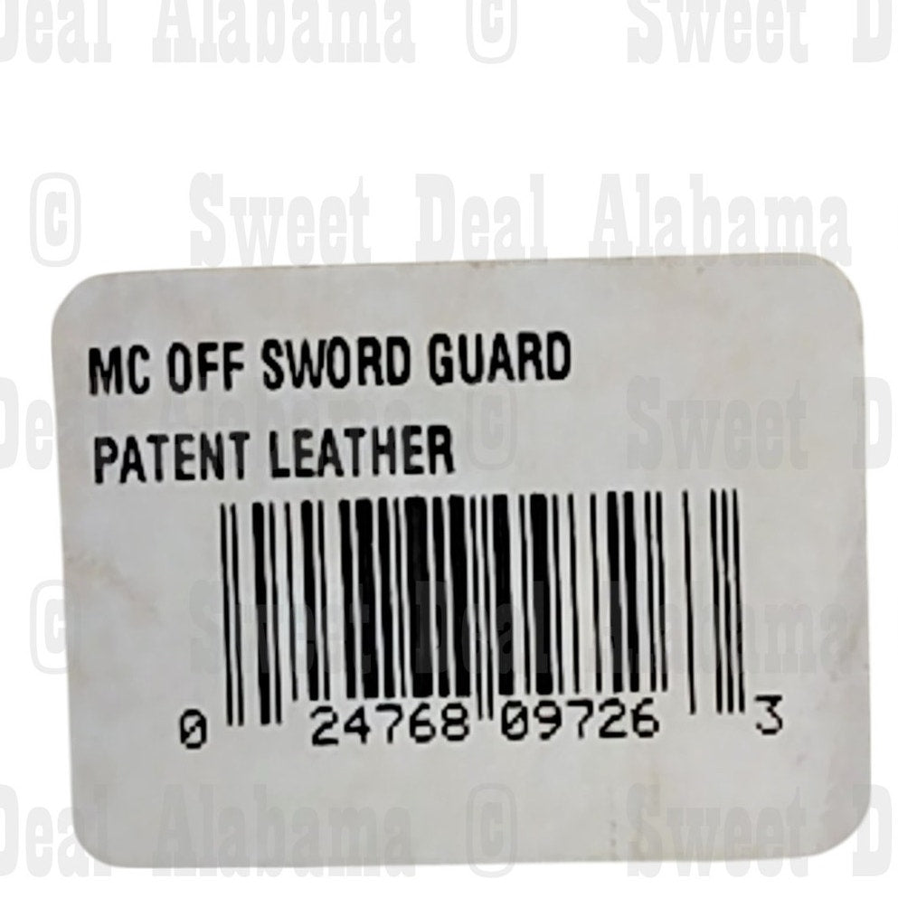 Marine Corps Sword Frog – Officer, Porvair Leather, Black, Vanguard Issue