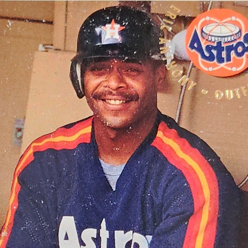 Eric Anthony, Houston Astros, #482, 1994 Fleer Baseball Collector's Card