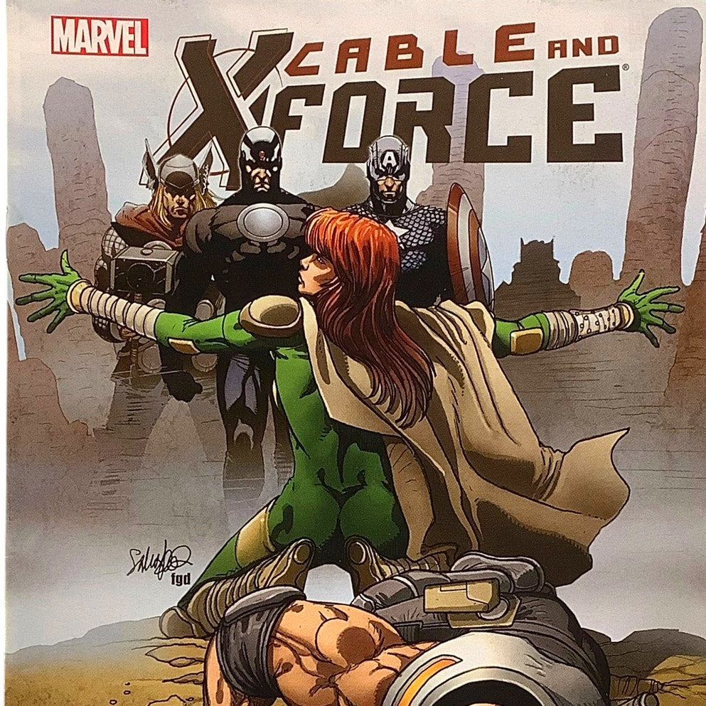 Marvel's Cable and X-Force #14, Finale vs The Uncanny Avengers, Nov 2013, NM 9.4