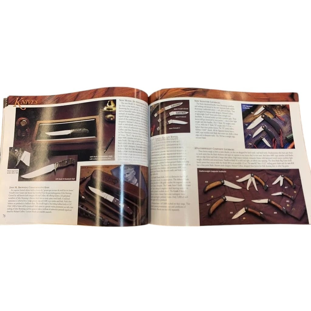 1995 Browning Hunting & Shooting Catalog – 144 Pages, Great Reference Material