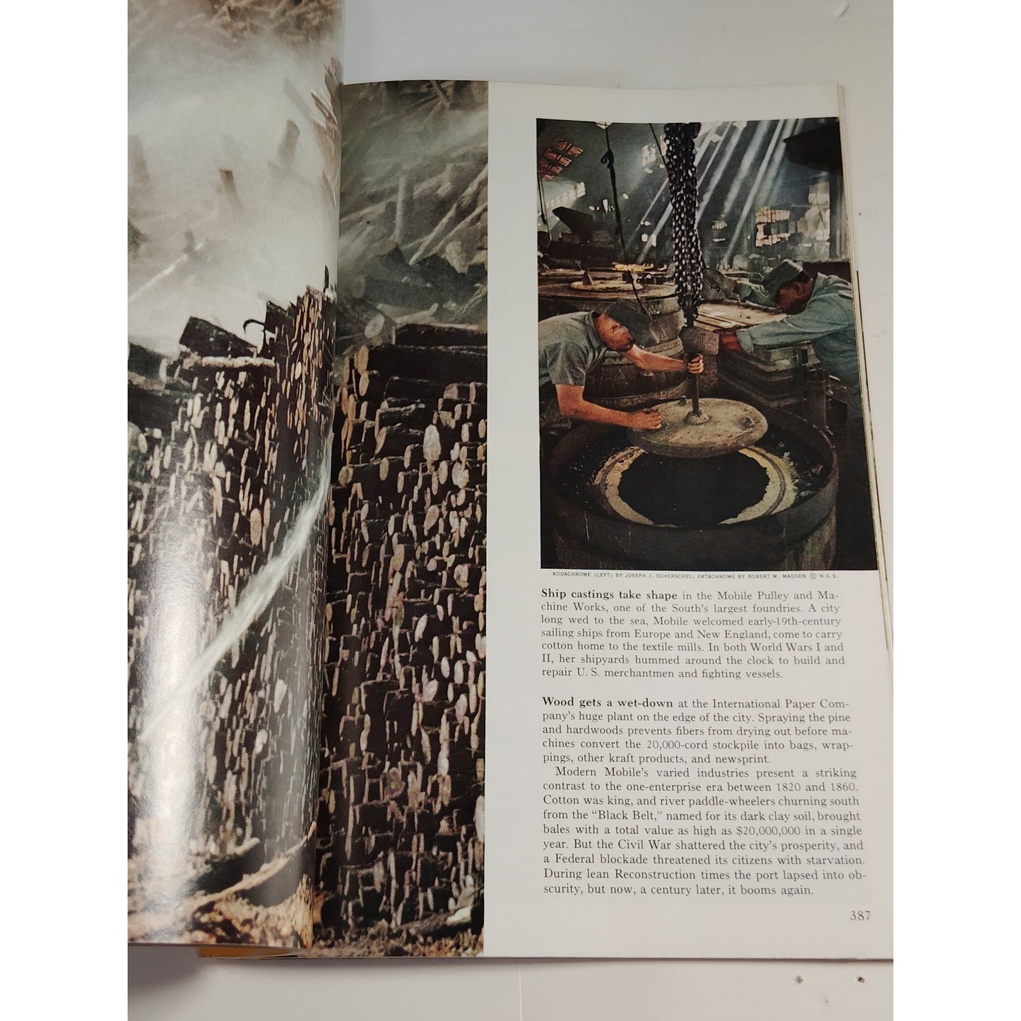 National Geographic Magazine – March 1968, Iran, Tonga, Scotland, Mobile AL