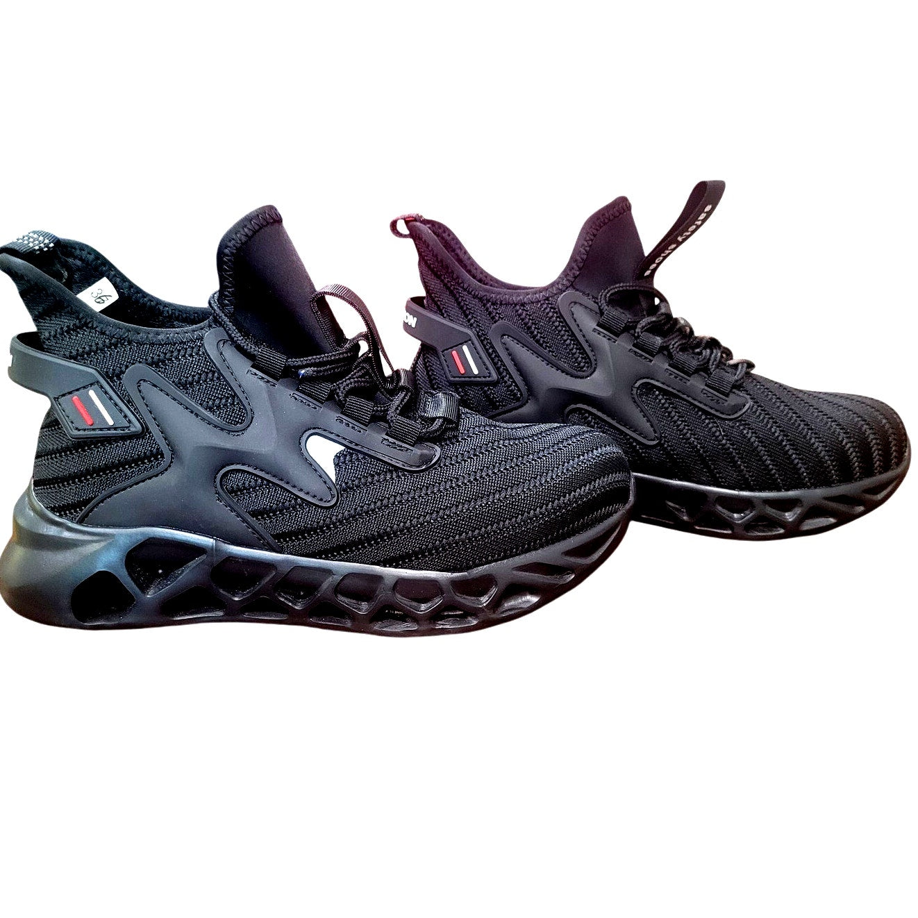 Steel Toe Work Shoes, Unisex, Lightweight Industrial & Construction Safety Boots, Men's 5, Women's 7