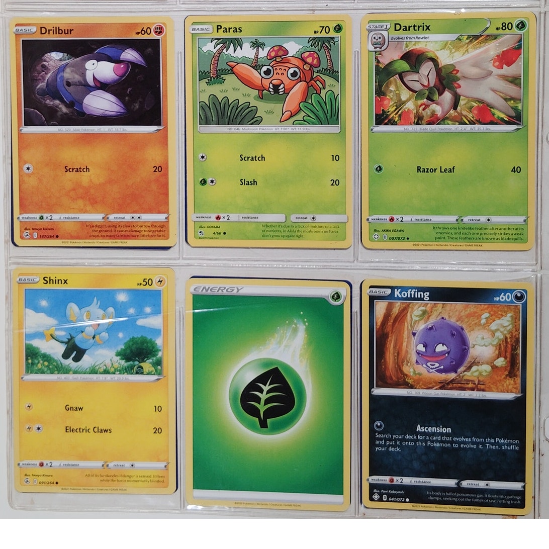 18 Random Pokémon Cards Pictured, Actual Photos Provided