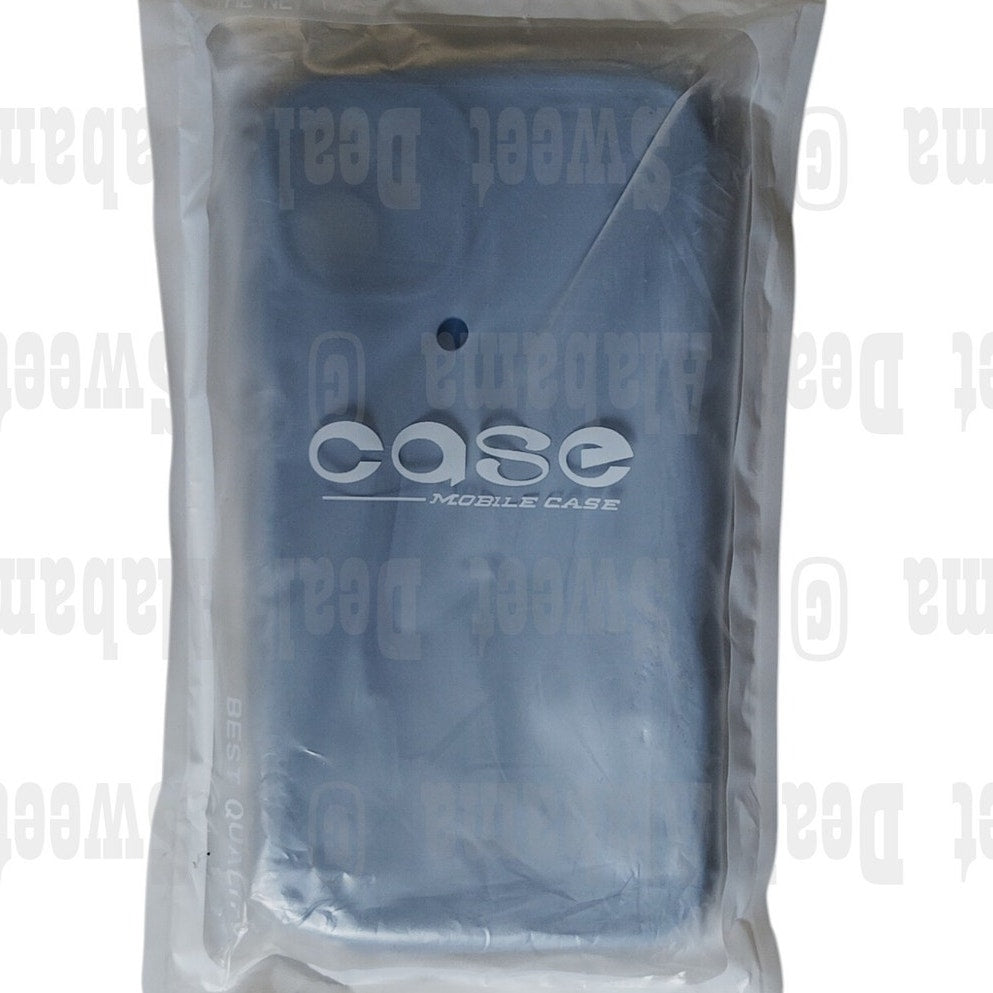 Water Ripple Curly Wave Frame for iPhone 11 (6.1") Case, Soft Slim Silicone Blue