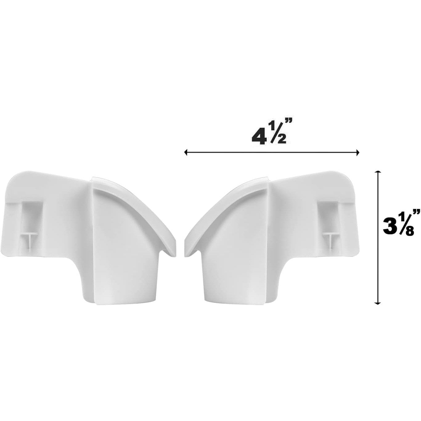 240534901 Door Shelf Rack Bar 2-Pack Compatible w/ Frigidaire Top & Bottom