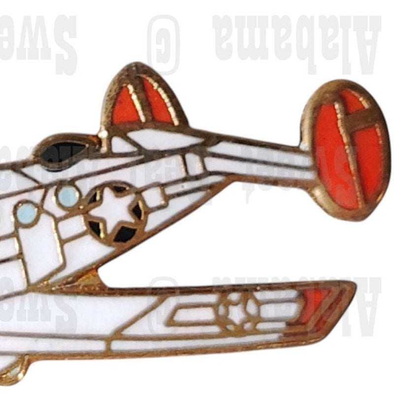 Expeditor SNB Aircraft, Collector's Hat, Lapel, Brooch Pin 1-1/4"W x 1-2"H