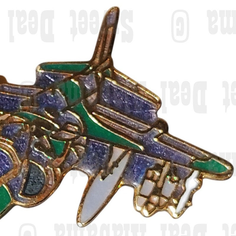 Harrier AV8 V/STOL Aircraft, Collector's Hat, Lapel, Brooch Pin 1-1/4"W x 1-1/4"H