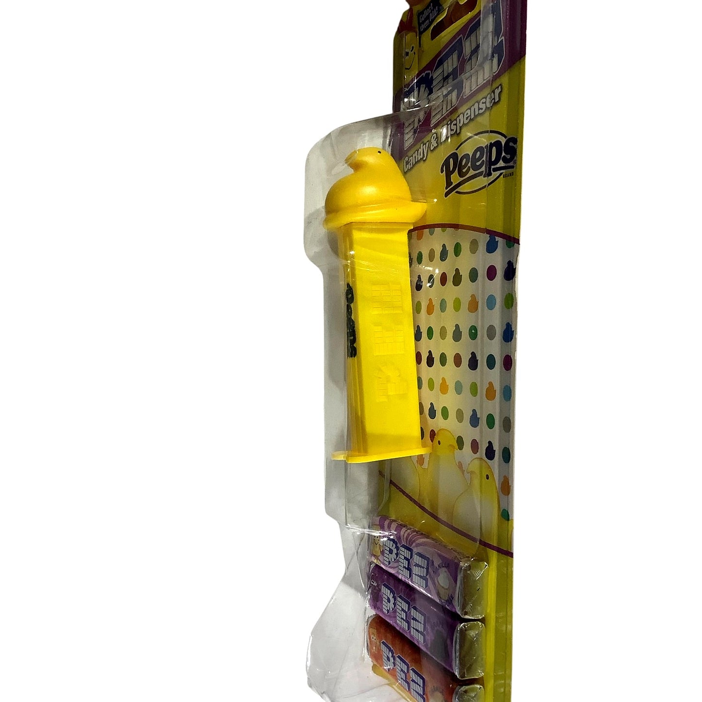 Peeps Yellow- Pez Collectible Dispenser Sealed NIP Product