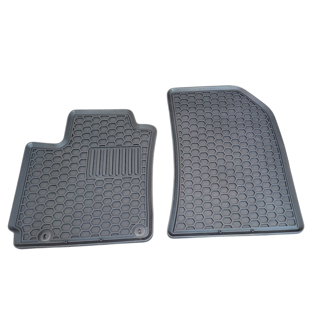 Mats – Fits Hyundai Kona 2018–2023 (Excl. EV), All-Weather F&R Liners, Black TPE