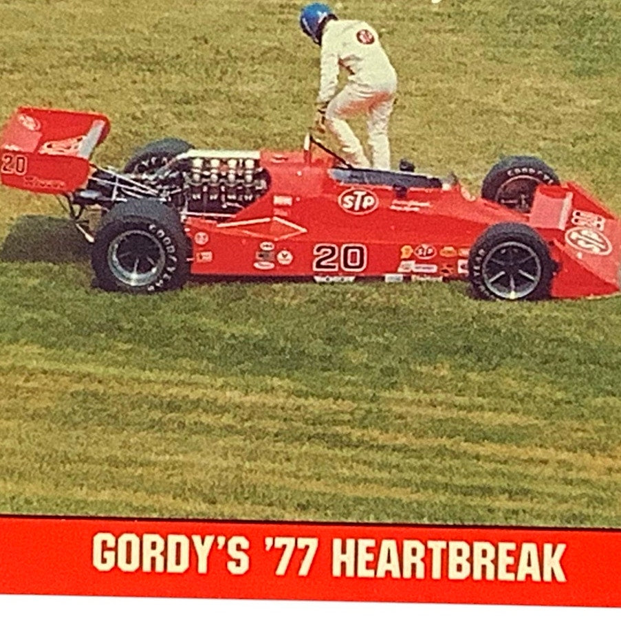 1977 Gordon Johncock's Heartbreak at Indy 500, 1992 Legends of Indy, #89, NM+