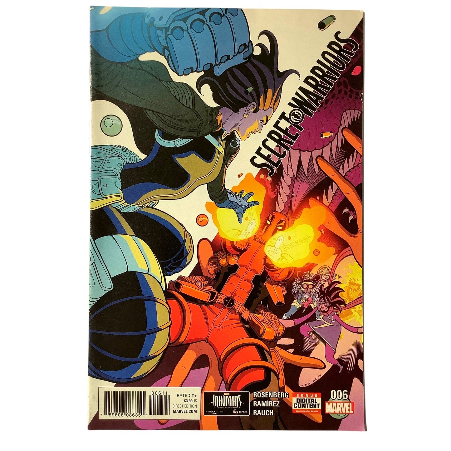 Marvel's Secret Warriors #6, ...Now It's Deadpool's Turn, Nov 2017, NM/M 9.8