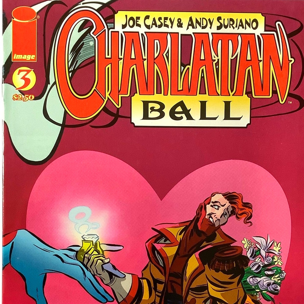Charlatan #3, Bliss at the Ball, Aug 2008, NM 9.4, Image Comics