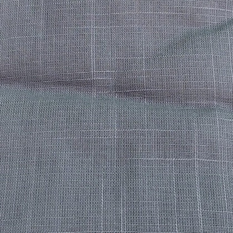 Fieldcrest Arden Solid Cotton Sheer Grommet Single Curtain Panel, Graphite 50x84