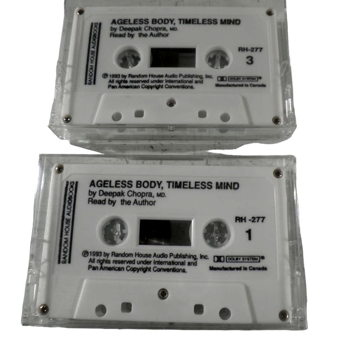 Ageless Body, Timeless Mind: Quantum Alternative to Growing Old, Cassette, 6/93