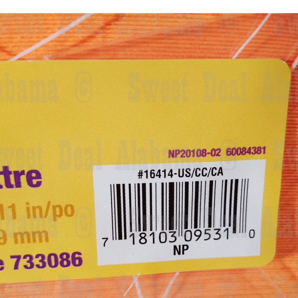 Brights - 1 Ream (500 Pages) Orange Colored Printer Paper 24 Lb., 8.5" x 11"