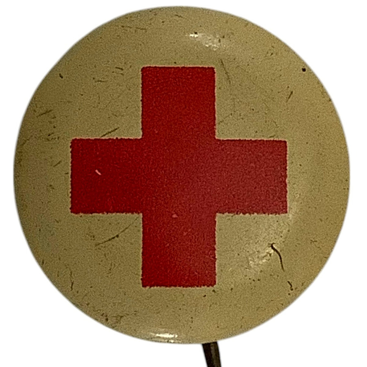 c1920/30s Nurses Red Cross Pin, 5/8" Diameter