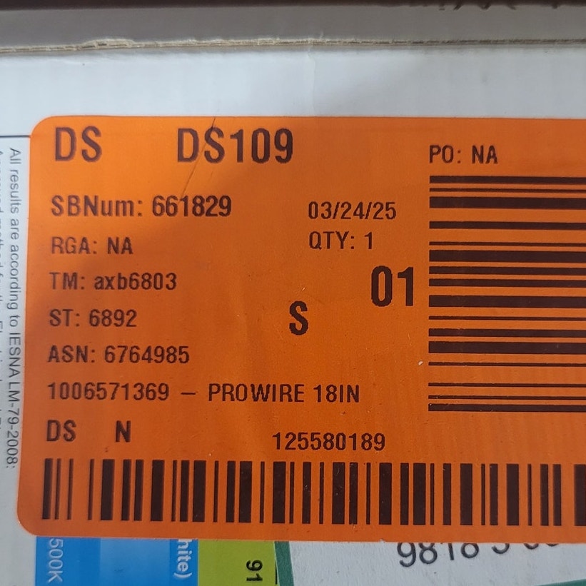 ULTRA PROGRADE ProWire Direct Wire 18 in. LED White Under Cabinet Light