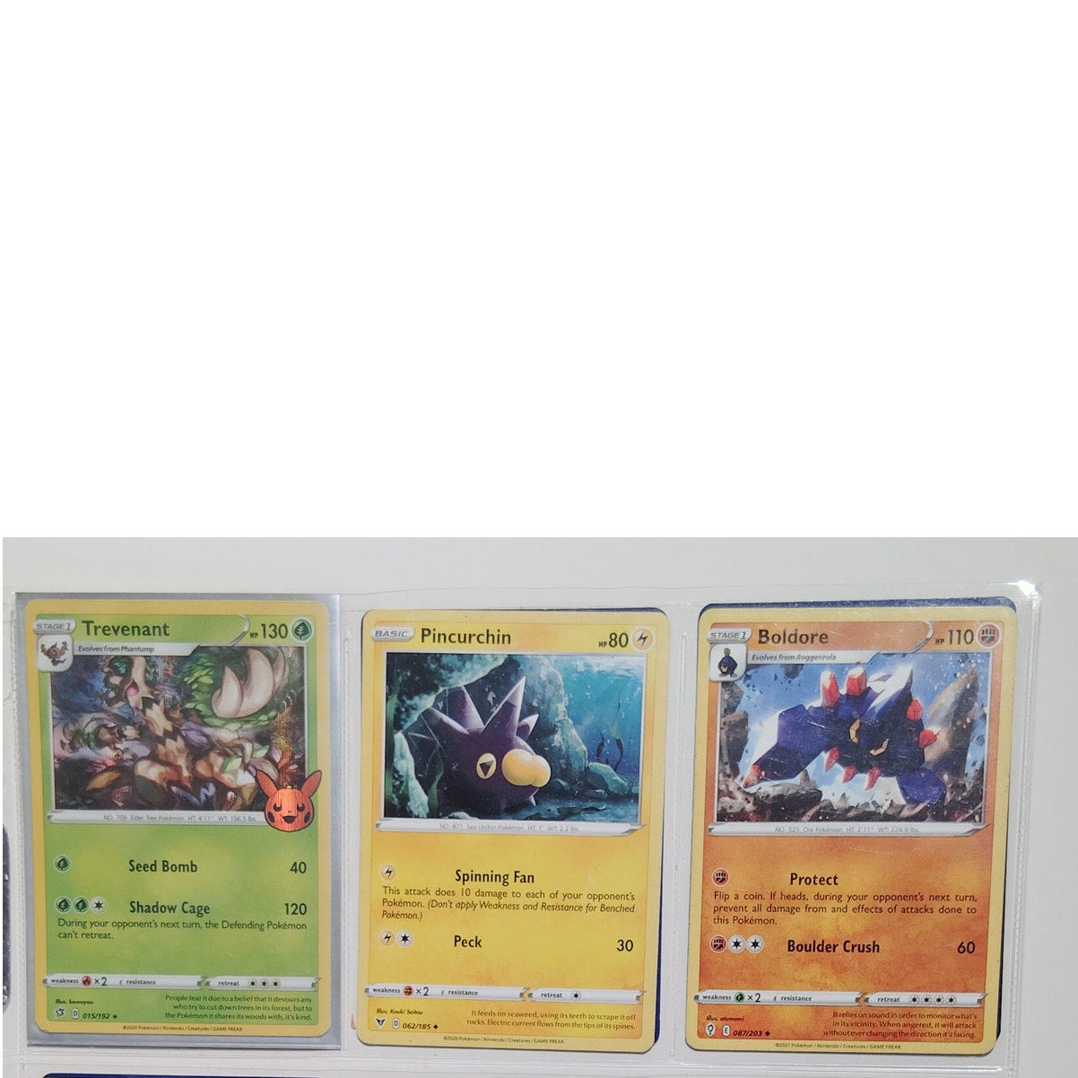 18 Random Pokémon Cards Pictured, Actual Photos Provided