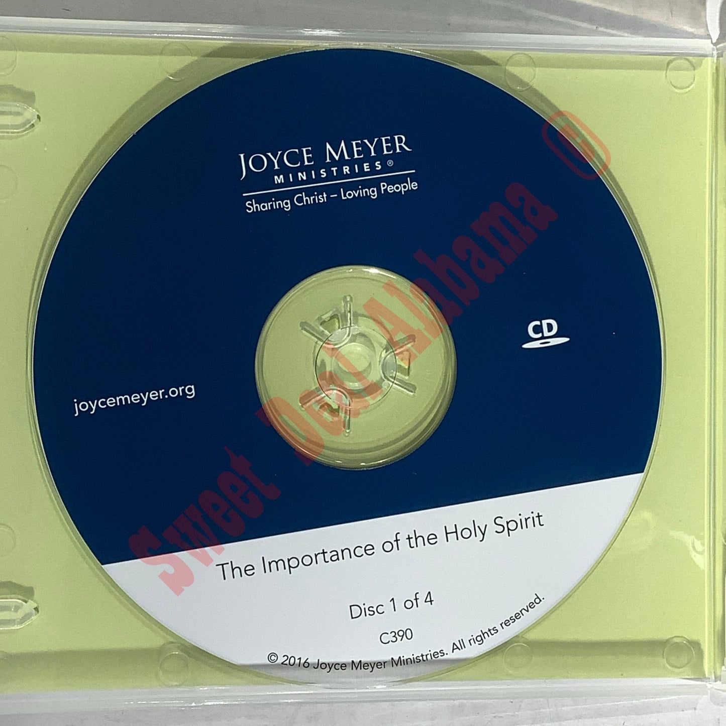 The Holy Spirit: Getting to Know Who He Really Is, 4-CD Set by Joyce Meyer