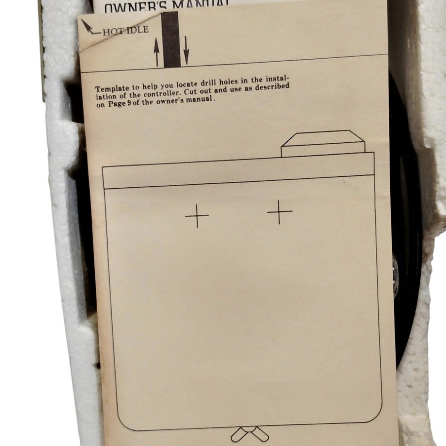 1976 Pacesetter Electronic Cruise Control NIB Annuncionics Inc. w/ Manual & Warranty Card, Vintage