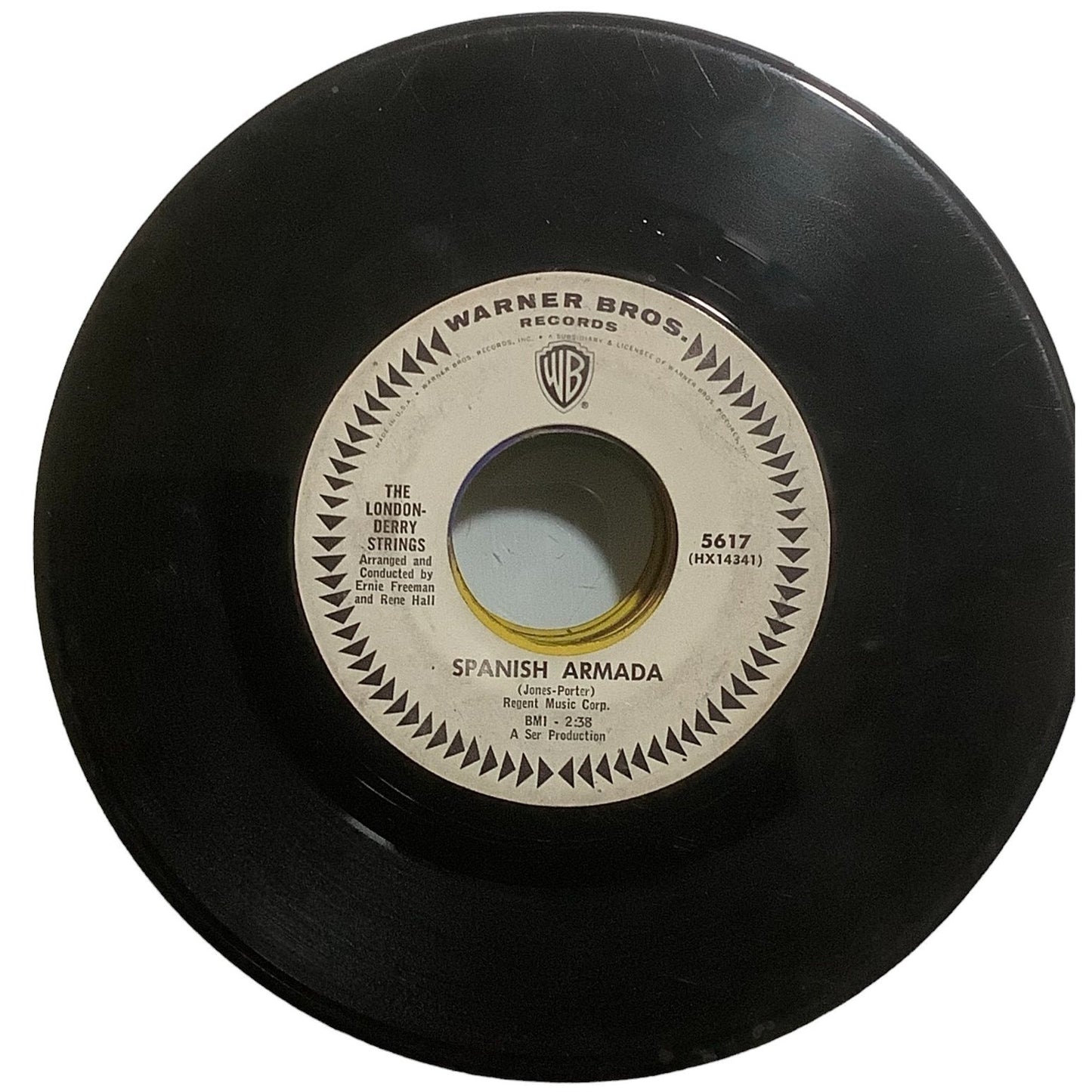 The Londonderry Strings – Dansero & Spanish Armada, 1965 Singles 45 Record #5617