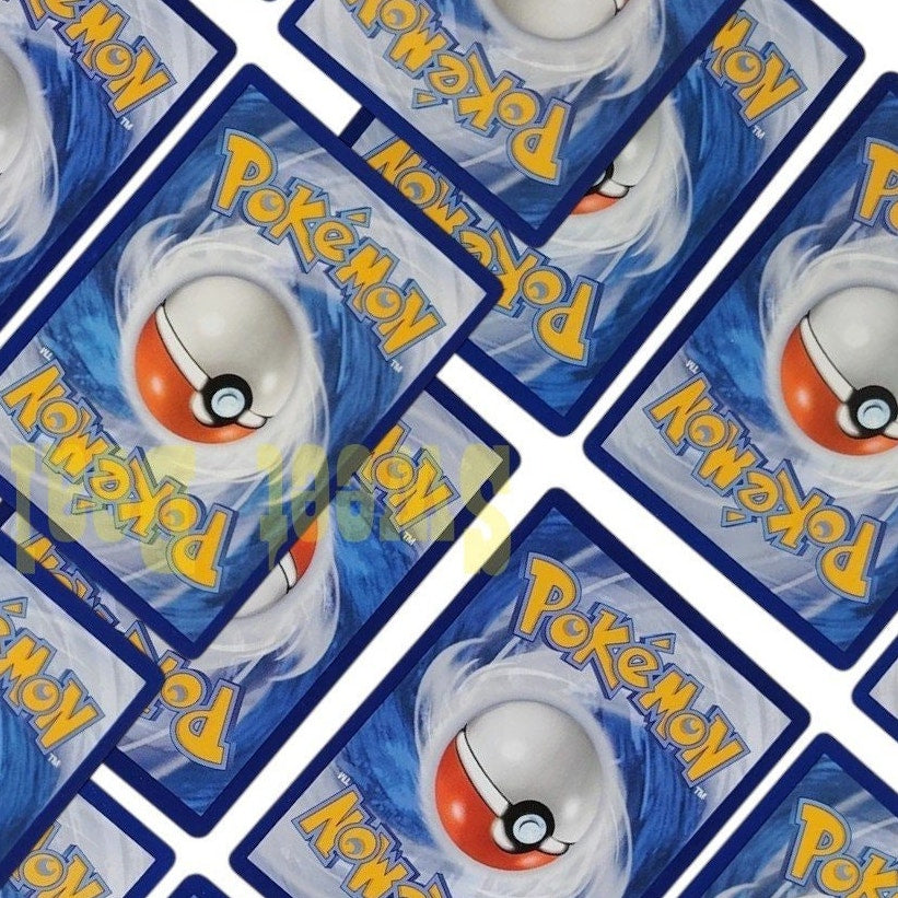 18 Random Pokémon Cards Pictured, Actual Photos Provided