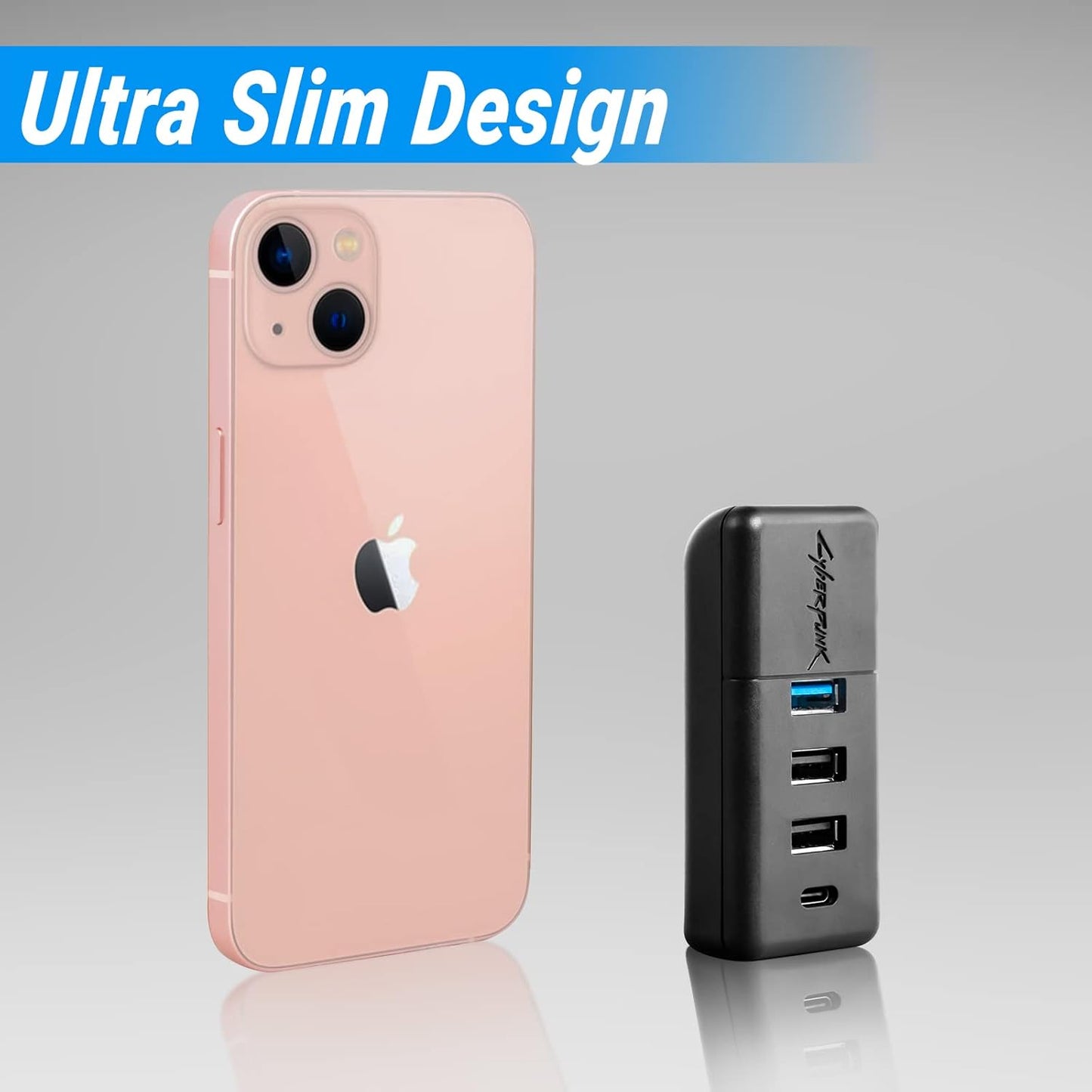 For Tesla Model 3/Y - Glove Box USB Hub, 4-in-1 USB Docking Station Fits 2021-24