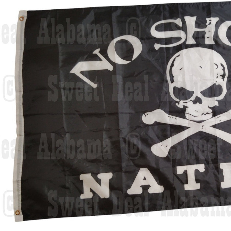 Kenny Chesney "No Shoes Nation" Pirate Flag, Tapestry 59"x35"