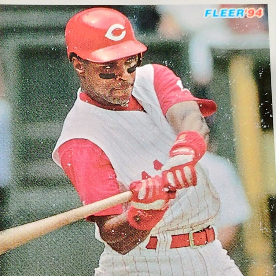 Barry Larkin, Cincinnati Reds, #414, 1994 Fleer Baseball Collector's Card