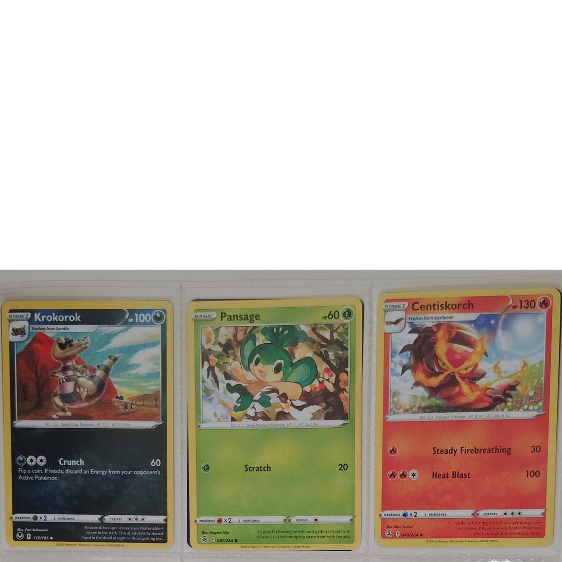 18 Random Pokémon Cards Pictured, Actual Photos Provided
