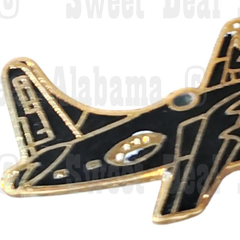 PB4Y-2 Privateer Aircraft, Collector's Hat, Lapel, Brooch Pin 1-1/8"W x 1/2"H