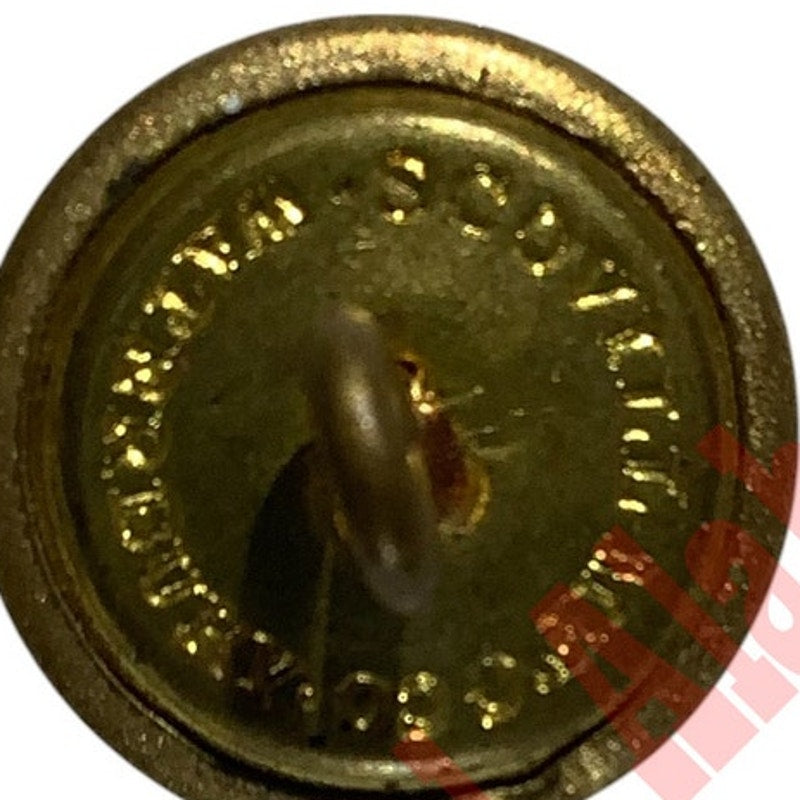 2-PK (Early/Mid Century), Scovill Mfg Co. Waterbury Brass Buttons w/ Eagle Seal