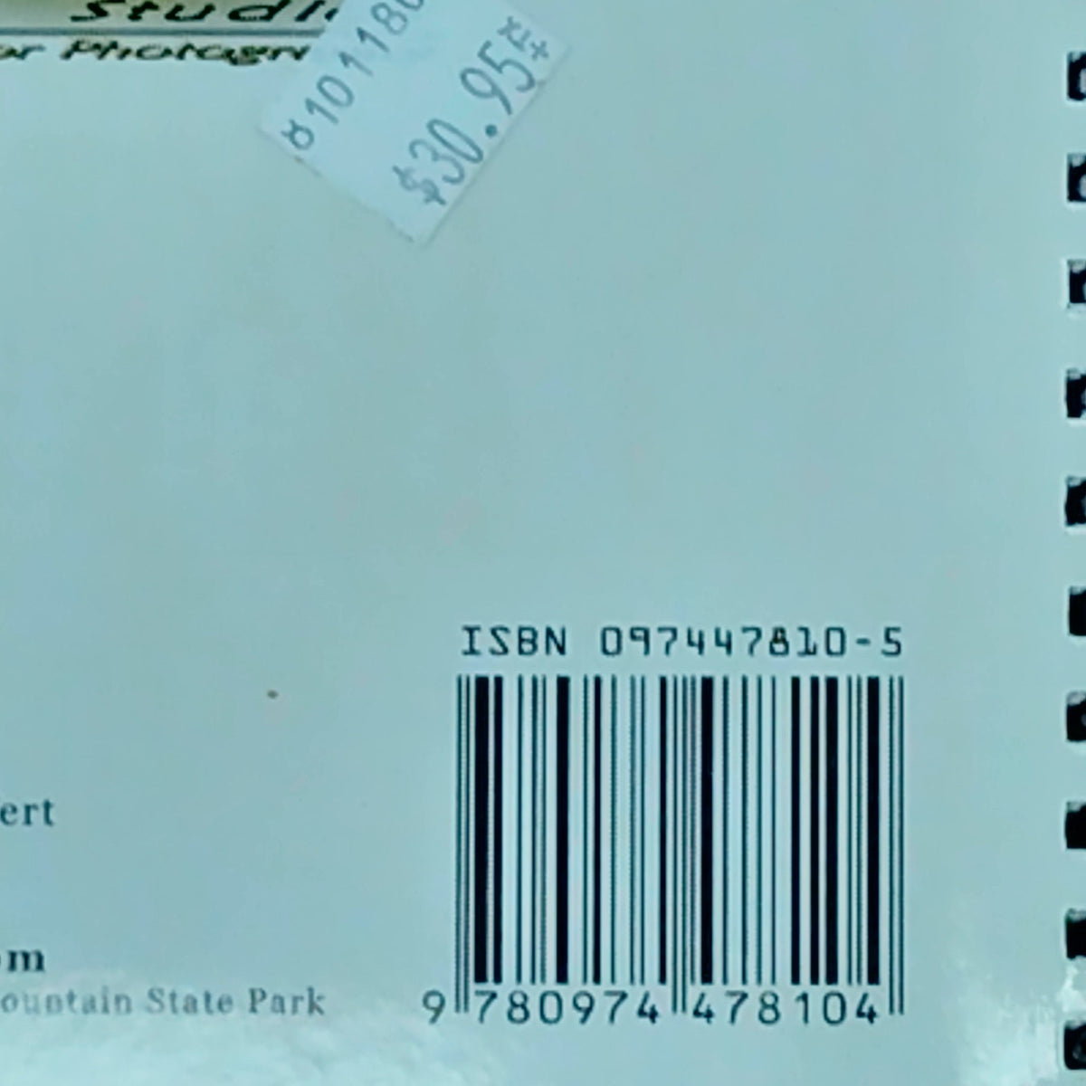 Scenic North Alabama: Travel Guide to Hidden Natural Treasures, Signed by Author
