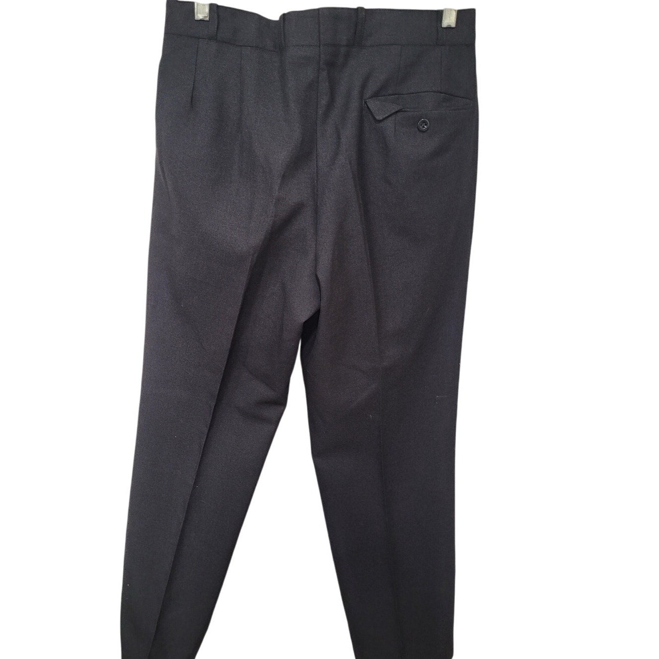 German Military Wool Trousers 32S - Josef Goecke 11/72 - Vintage 1972 Bundeswehr