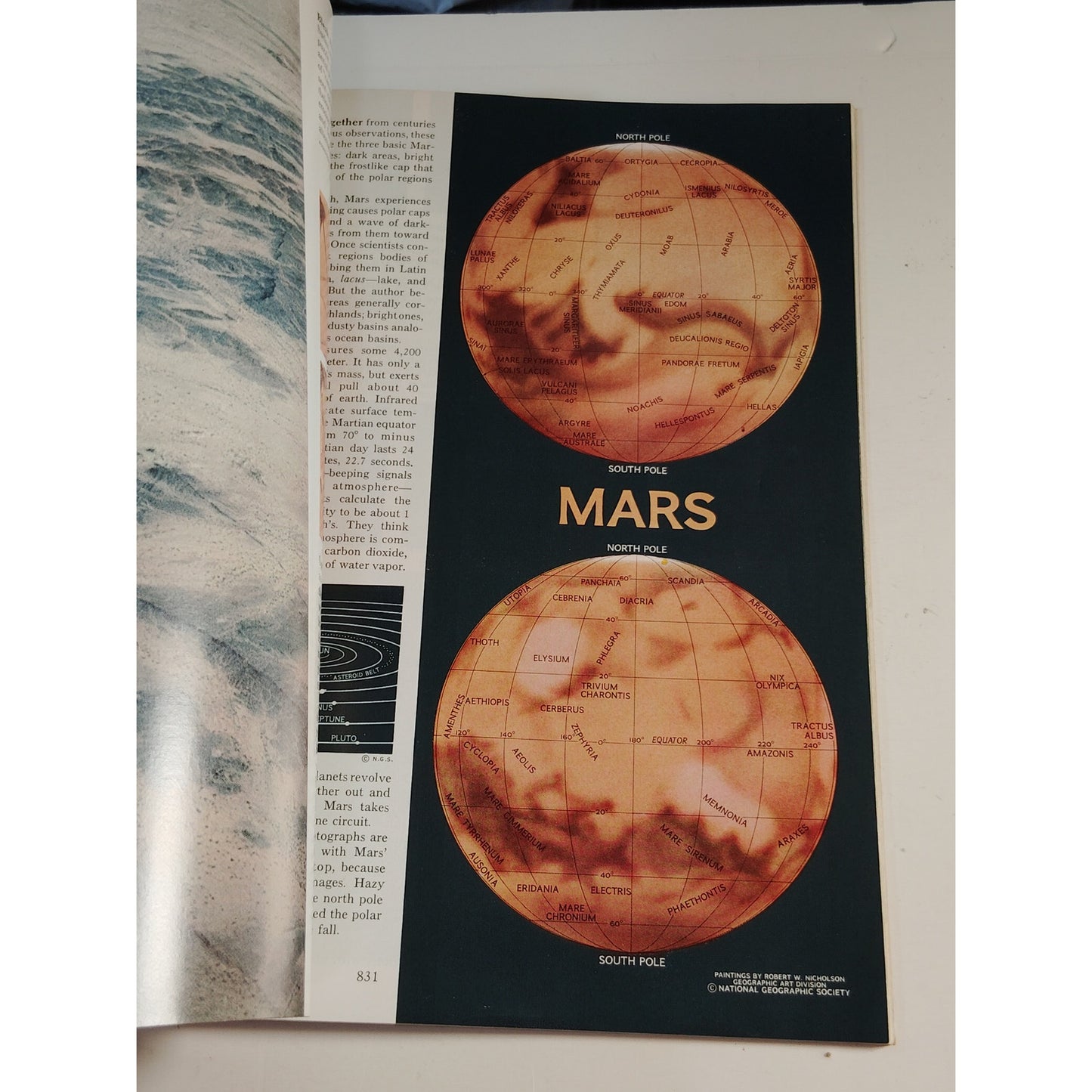National Geographic Magazine December 1967 | Mars, Chesapeake Bay & Holy Land