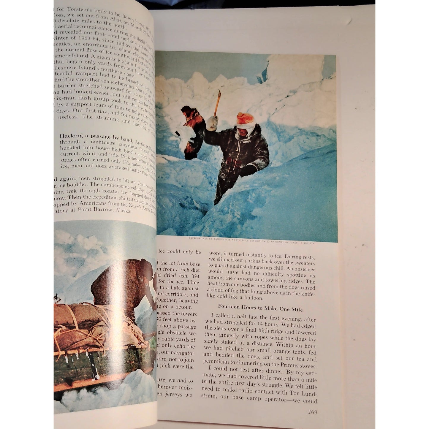National Geographic Feb 1965, Navy Nuclear Age, Leakeys Oilbirds Arctic Ski Trek