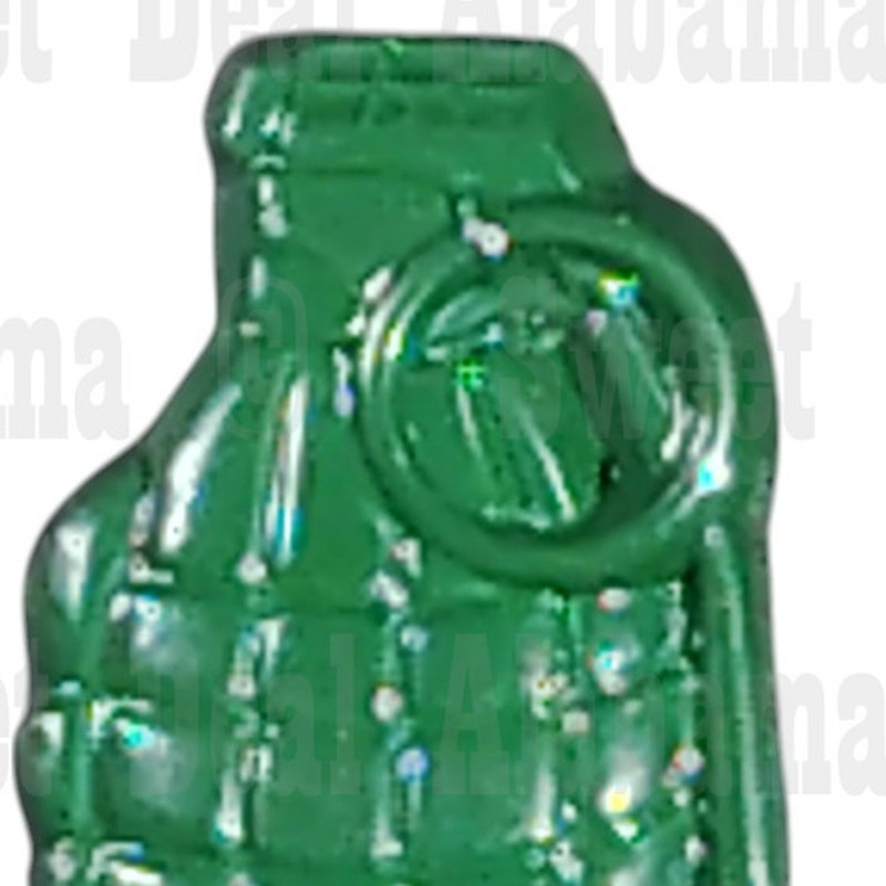 Pineapple Grenade Hat, Lapel, or Vest Novelty Collectors Pin 1"H x 5/8"W