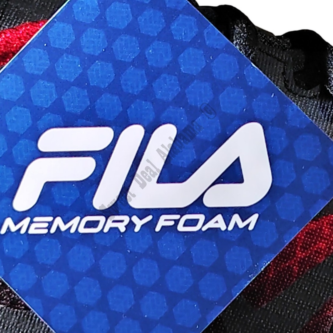 FILA Fantom 6 Men's Running Shoes, Memory Foam, Size 10, Red/Black, NIB