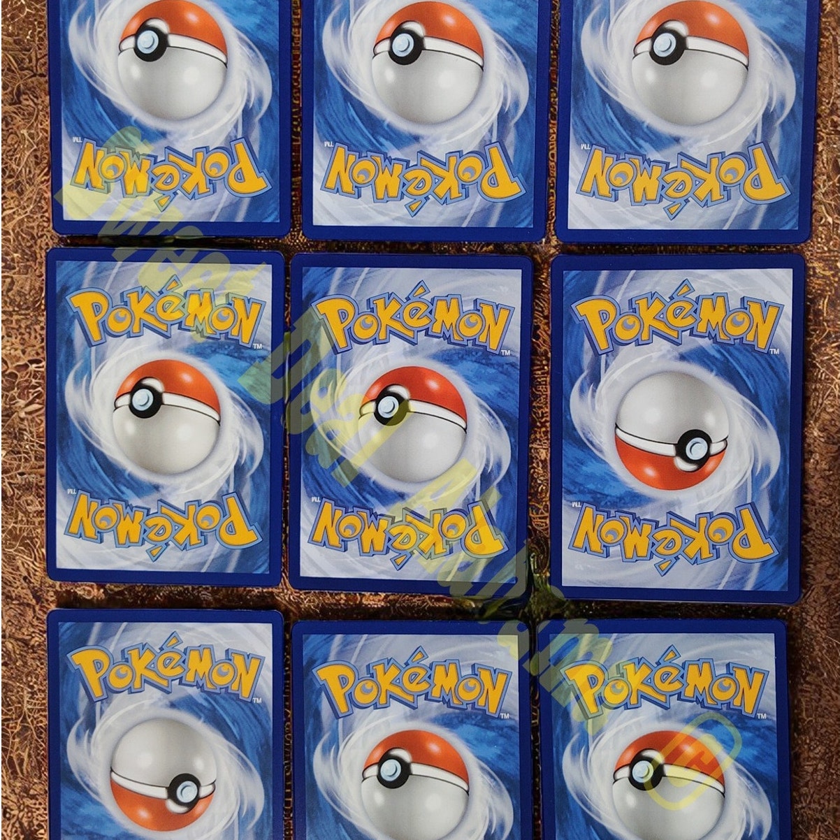 18 Random Pokémon Cards Pictured, Actual Photos Provided