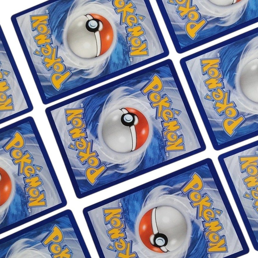 18 Random Pokémon Cards Pictured, Actual Photos Provided
