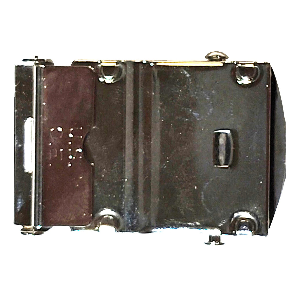 U.S. Navy Belt Buckle – Nickel Silver Finish, Male Buckle, Stamped “U.S. C.E.” Carlisle Engineering