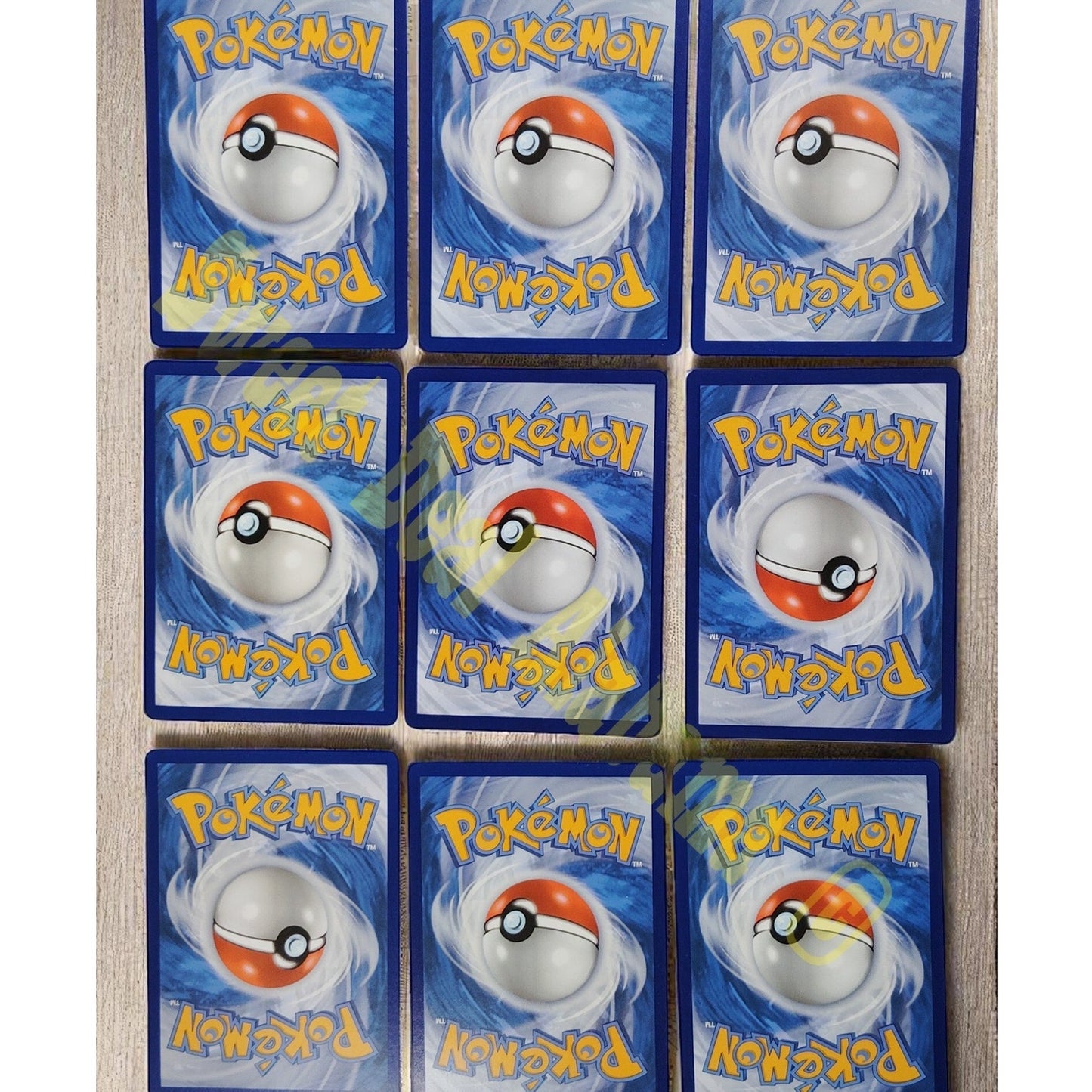 18 Random Pokémon Cards Pictured, Actual Photos Provided