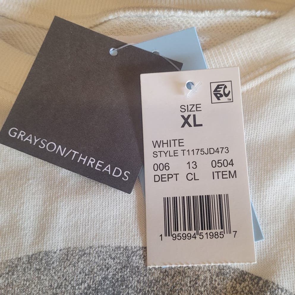 Grayson Threads Women's XL Skull Crew Neck Long Sleeve Graphic Sweatshirt Dress